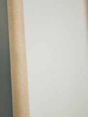 Amélie Natural – Solid Wood Arch Mirror 70.9" x 27.6"