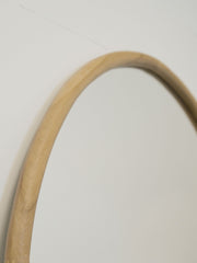 Amélie Natural – Solid Wood Arch Mirror 70.9" x 27.6"