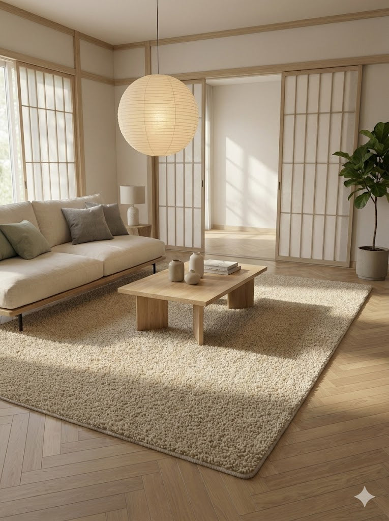 ASTA™ Cream Plush Area Rug