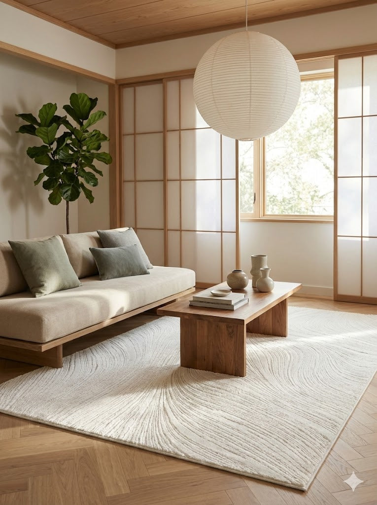ELYSE™ Cream Modern Area Rug